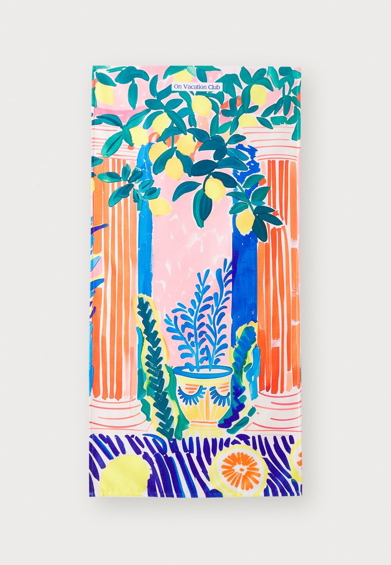 On Vacation SANTORINI BEACH TOWEL - Rantapyyhe - multi