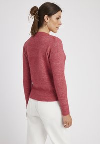 BZB COL V UNI - Pullover - rouge rosé