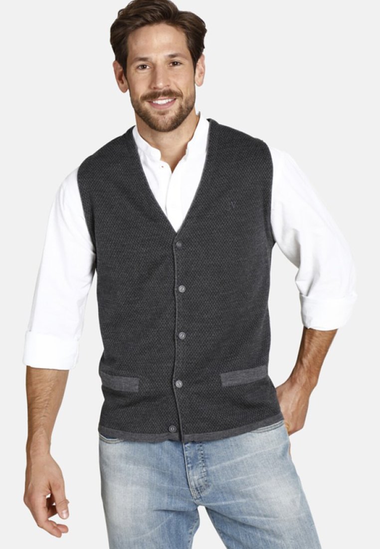 Jan Vanderstorm TANE - Weste - grey