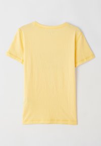 Tommy Hilfiger FLAG UNISEX - T-shirt med print - citronella