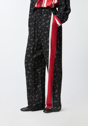 Pantaloni - black/white