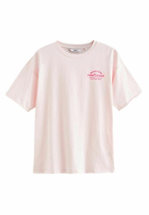 Tričko s potlačou - pink graphic
