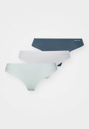 THONG INVISIBLES 3 PACK - Thong - shark/wind chime/moonlight jade