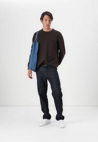 Samsøe Samsøe SAFREDDY SWEATER - Strickpullover - black coffee