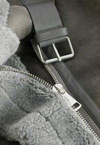 Next AVIATOR  - Kunstnahast jakk - grey
