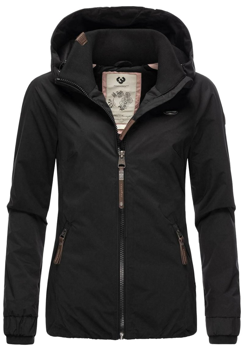 Ragwear DIZZIE - Outdoorjas - black