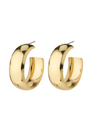 Orecchini Creoli In Oro Giallo 9 Carati (375) – Diametro 9mm, Spessore 1,3mm, Coppia Lucidata, Gioiello Unisex Per Ogni Giorno