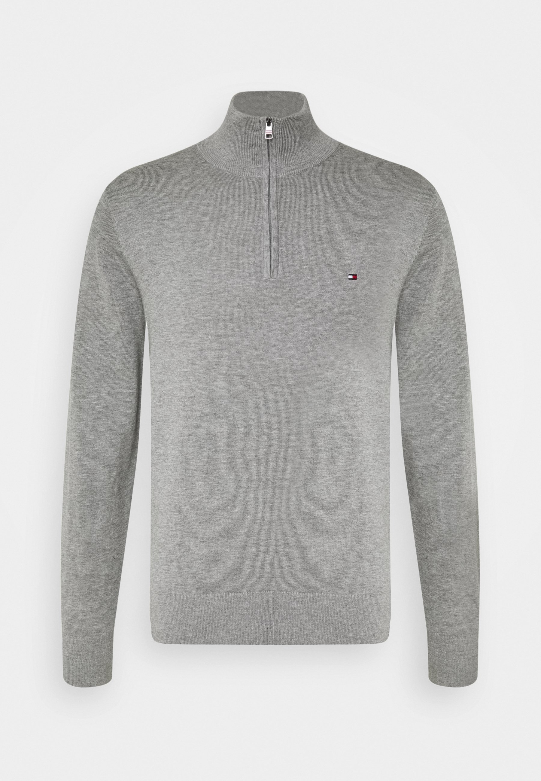 tommy hilfiger zip mock sweater