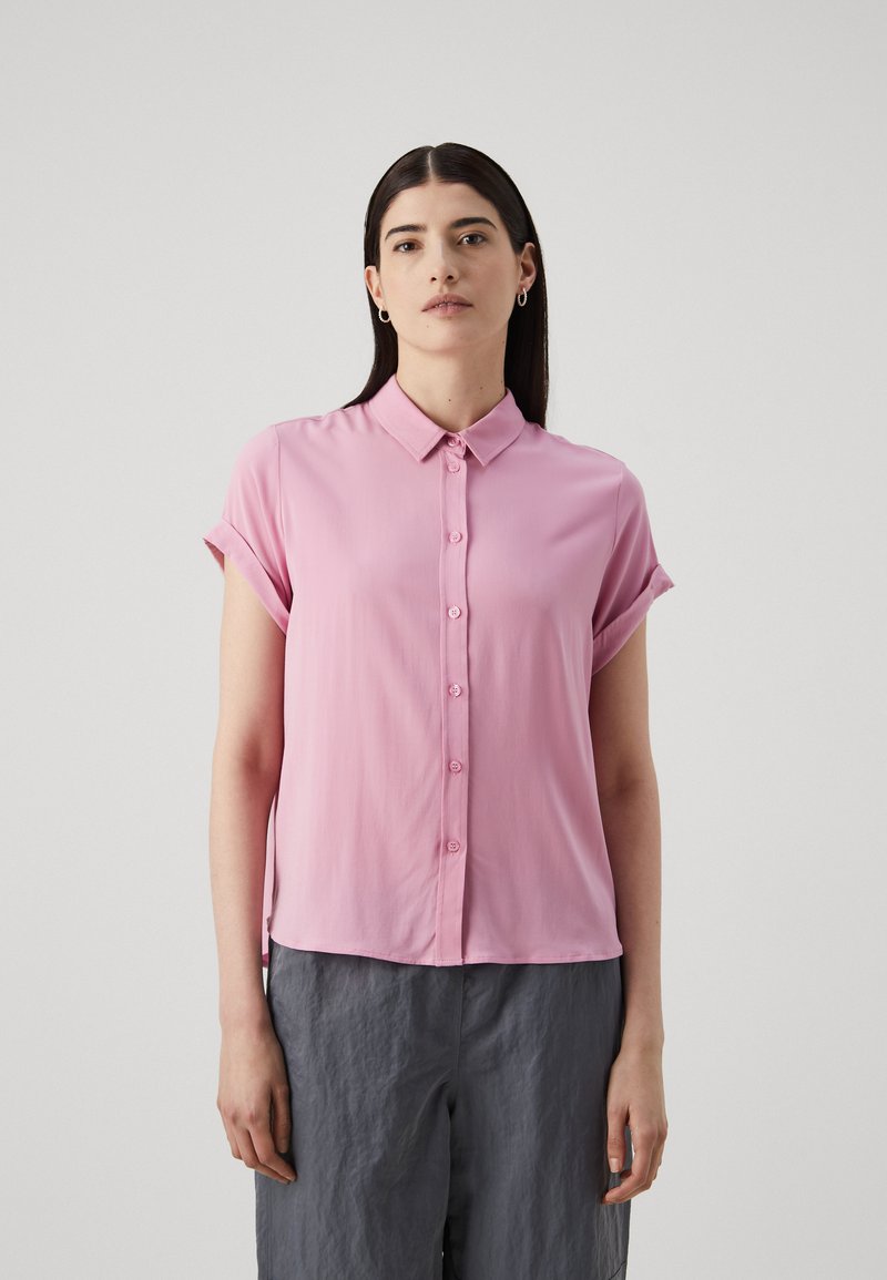 Samsøe Samsøe MAJAN SHIRT - Bluza z gumbi - pink