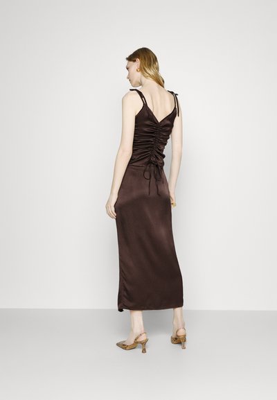 Elleme OPEN SKIRT - Μάξι φούστα - brown