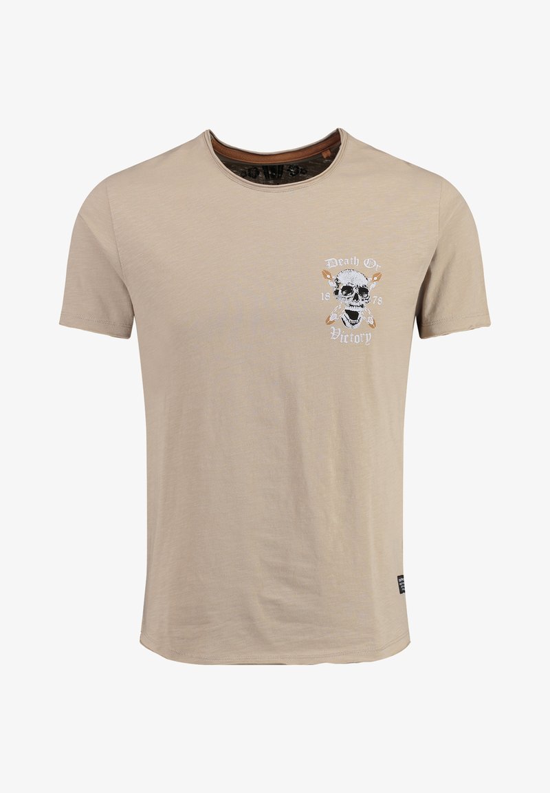 Key Largo MT POTENTIAL ROUND - T-shirt imprimé - sand