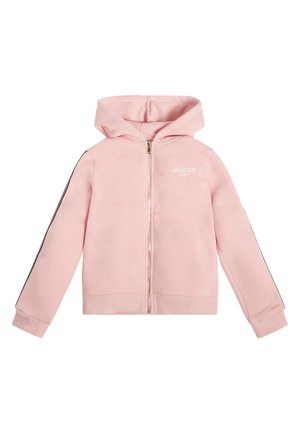 Mikina na zip - pink
