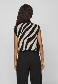 VILA VIRIL COLLAR - Cape - black/beige