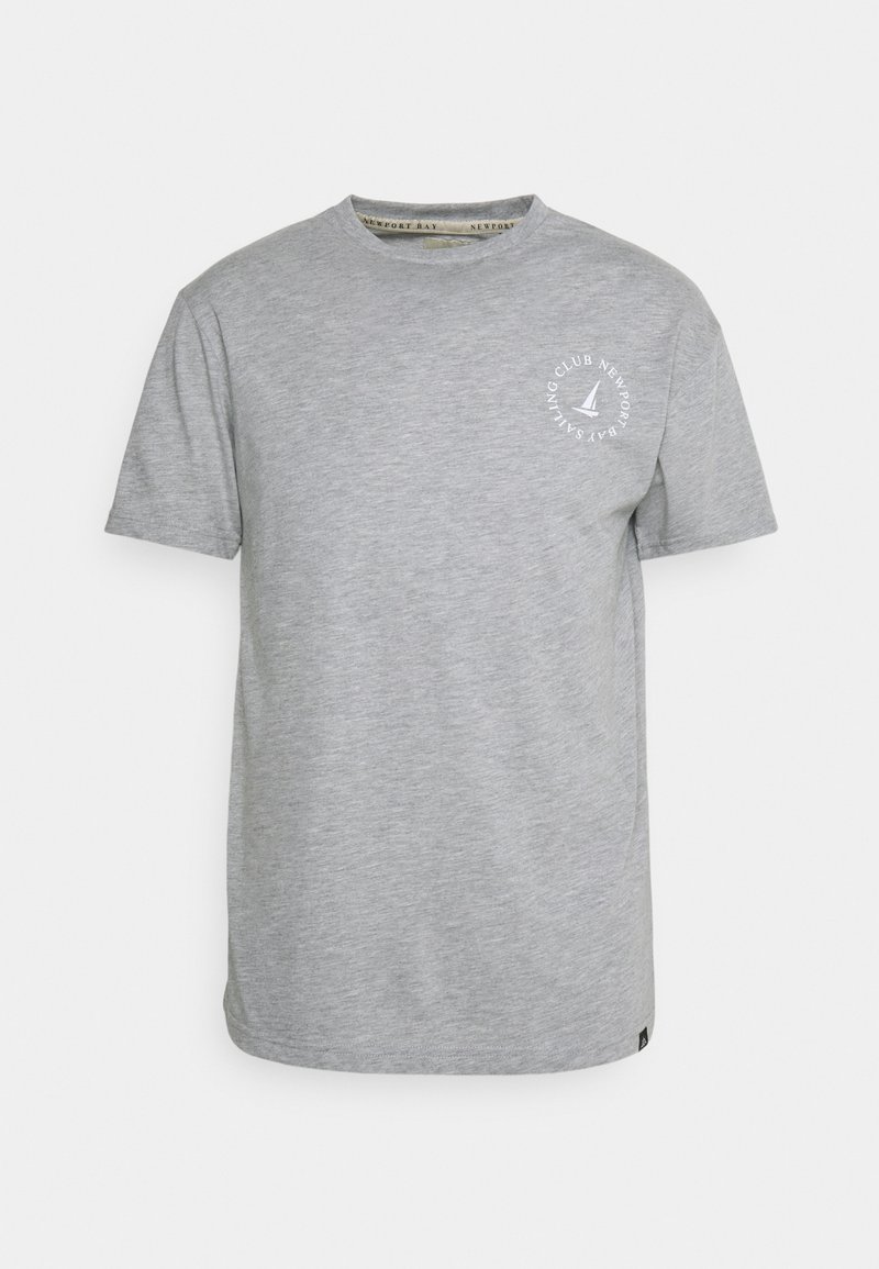 Newport Bay Sailing Club NEWPORT TShirt print grey mel/grau