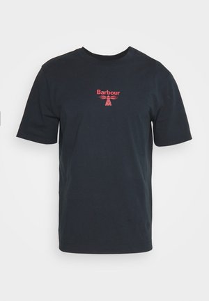 Barbour Beacon SHADWORTH TEE - T-shirt imprimé - dark indigo