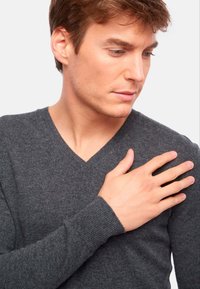 Mahogany TOR FIRST - Strickpullover - dark grey