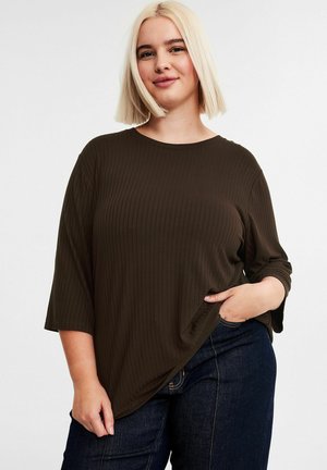Pitkähihainen paita - dark brown