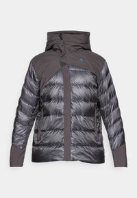 RÅ HOOD JACKET - Chaqueta de plumas - raven
