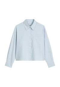 WOVEN BLOUSES, LSL - Bluza z gumbi - light blue_multi_