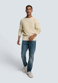 NO EXCESS TIMELESS CREW  - Trui - melange beige