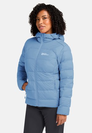 Jack Wolfskin, ATHER DOWN HOODY W - Daunenjacke - sky blue