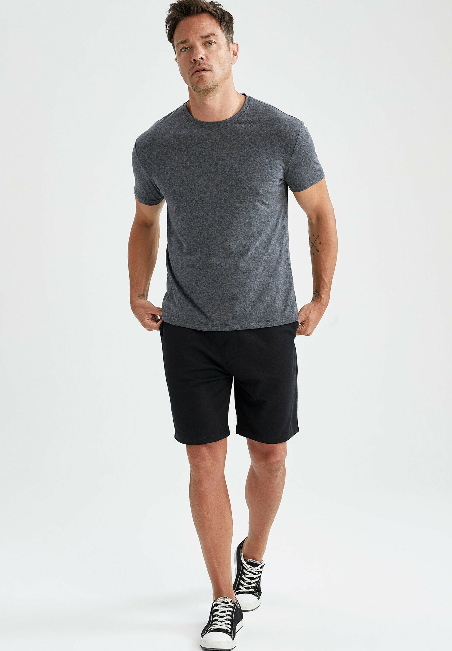 Herrer 2 PACK - T-shirts basic Herrer 2 PACK - T-shirts basic