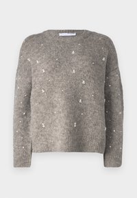 SLFGABELLA PEARL  - Pullover - steel gray