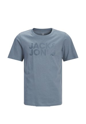 JJECORP LOGO TEE O NECK - T-shirt imprimé - blue mirage