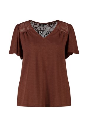 MS Mode, TOP - Blouse - mid brown