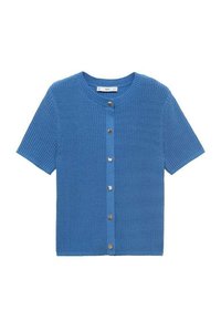 SHORT-SLEEVED - Cardigan - blue