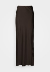 MARY - Maxi skirt - dark brown