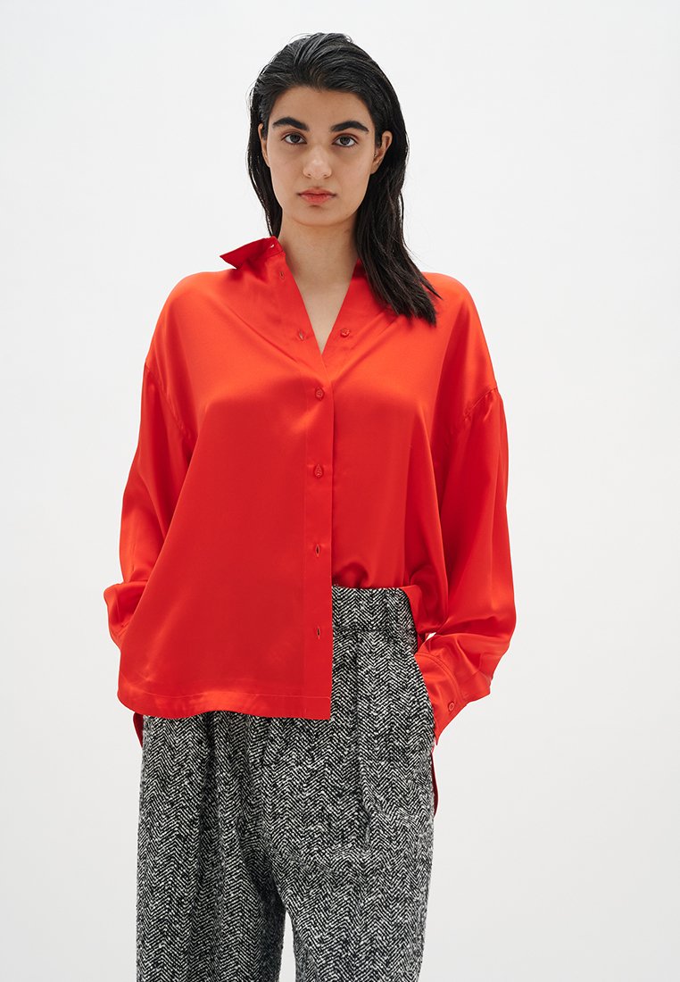 InWear Overhemdblouse rood InWear Overhemdblouse rood