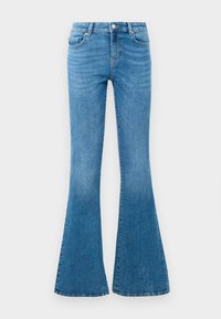ONLLUSH RETRO - Flared jeans - medium blue denim