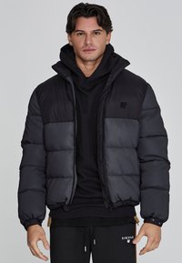 PUFFER - Zimní bunda - black reflective