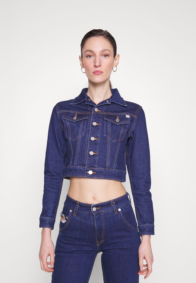 Fiorucci TRUCKER JACKET MID WASH Jeansjacke blue/blau Zalando.de