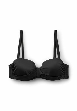 Calzedonia, PREMIUM SCULPT BANDEAU - Horní díl bikin - black