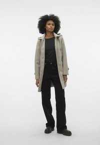 Vero Moda VS VINCE CHELSEA EXC - Trench - silver mink