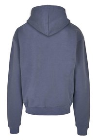 Merchcode LADIES PRETTY FLOWERS - CROPPED  - Hoodie - vintageblue