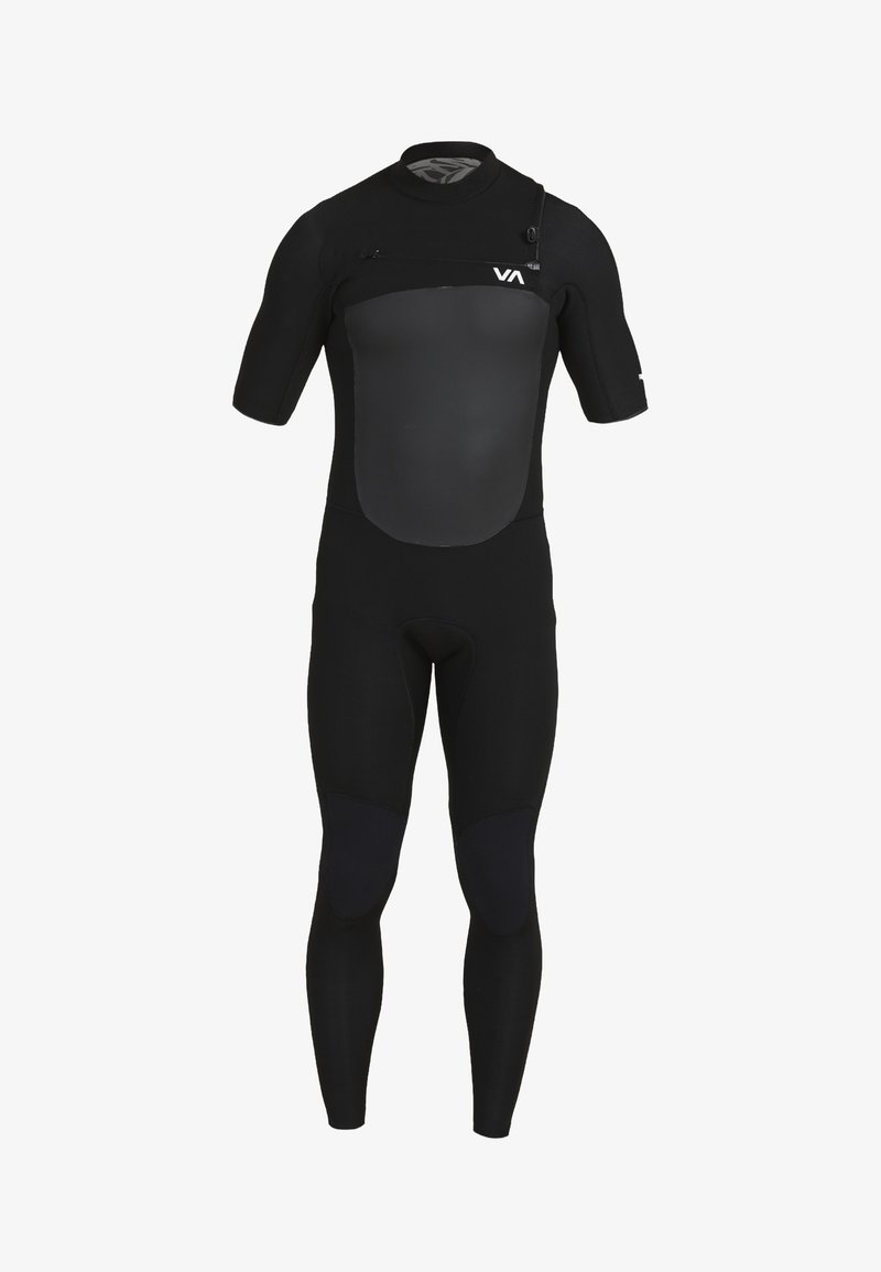 RVCA BALANCE - CHEST-ZIP - Wetsuit - black