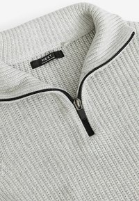 Next UTILITY ZIP NECK - Pullover - grey