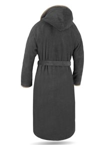 Normani WELLNESS - Bademantel - schwarz/beige