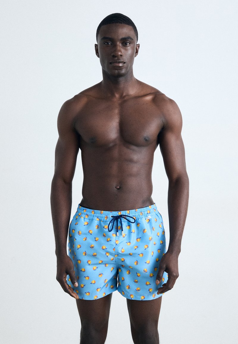 Paul Smith - SWIM SHORT PEACH - Badeshorts - blue, Forstørre