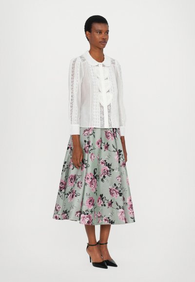 Alice + Olivia KURT RUFFLE BLOUSE - Pogājama blūze - off-white