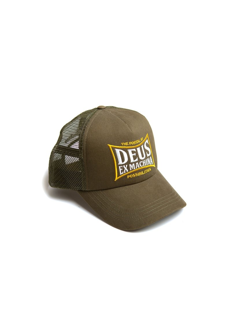 DEUS Twinbox Trucker cap - Black - €34,95