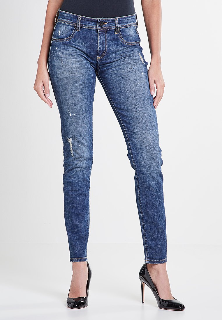 Versace Jeans Jeans Skinny Fit donkerblauw Versace Jeans Jeans Skinny Fit donkerblauw