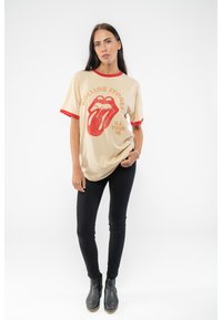 Paradiso Clothing THE ROLLING STONES US TOUR RINGER - Print T-shirt - orange