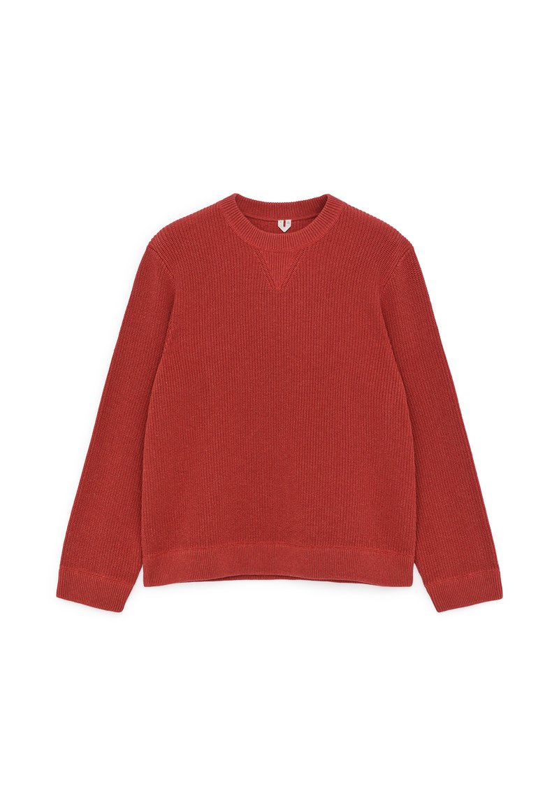 ARKET Stickad tröja - red/röd - Zalando.se