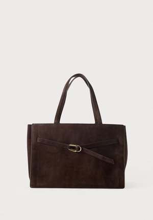 Loeffler Randall, AIDAN WORK TOTE - Дамска чанта - dark brown