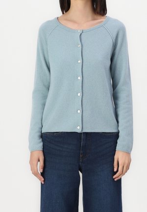Strickjacke - light blue