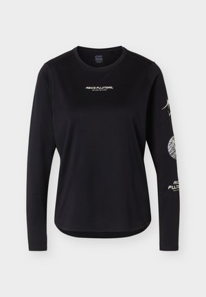 ASICS, FUJITRAIL LOGO - Μπλούζα με μακριά μανίκια - performance black